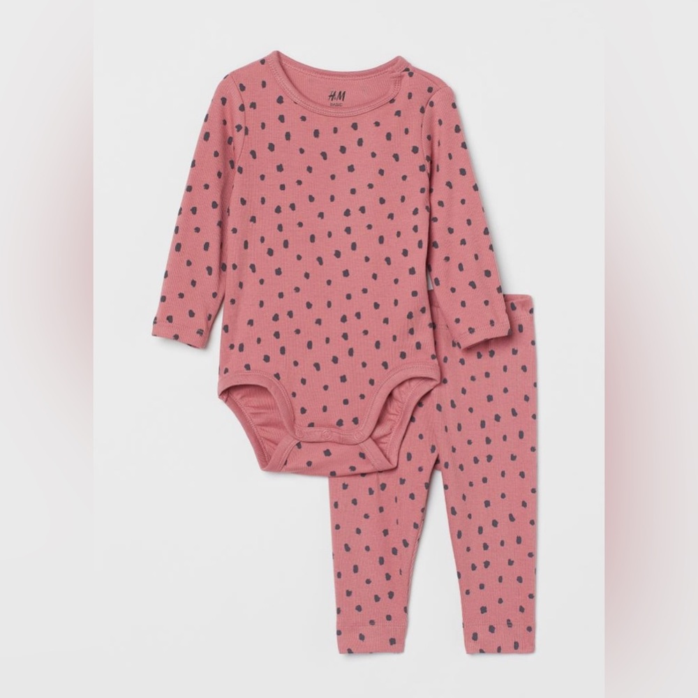 H&M‎ Ribbed Cotton Set